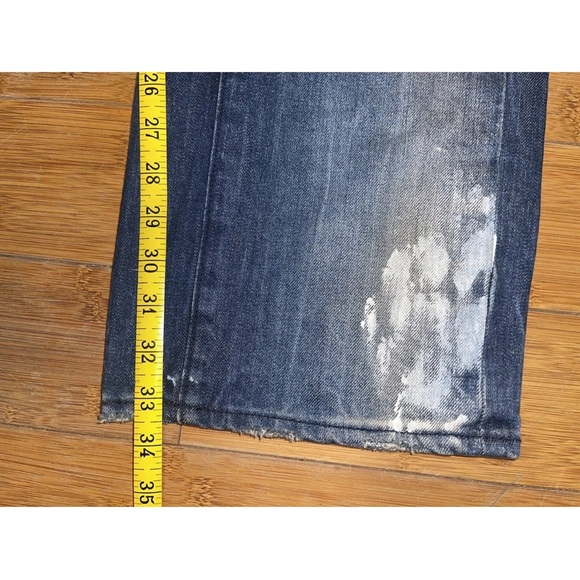 PRPS BARRACUDA MOTO STYLE DISTRESSED PAINT SPLATTER JEANS 38 - 38/33 - Picture 7 of 7